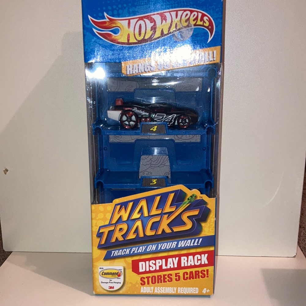 Hot Wheels Display Rack Wall Tracks - Picture 2 of 8